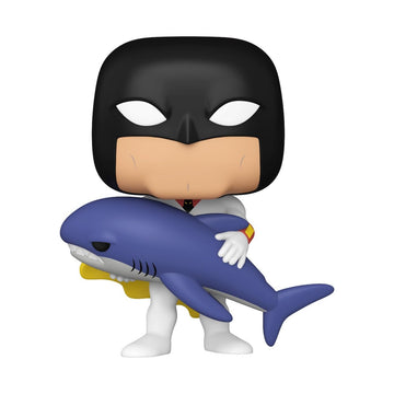 Funko Pop Plus: Space Ghost Coast to Coast - Space Ghost with Shark - Collectable Vinyl Figure - Gift Idea - Official Merchandise - Toys for Kids &