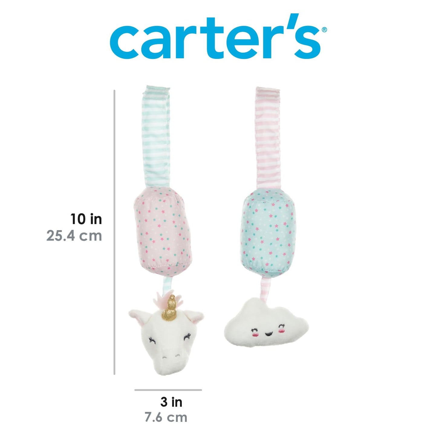 Carter's Cloud & Unicorn Chime Set for Babies