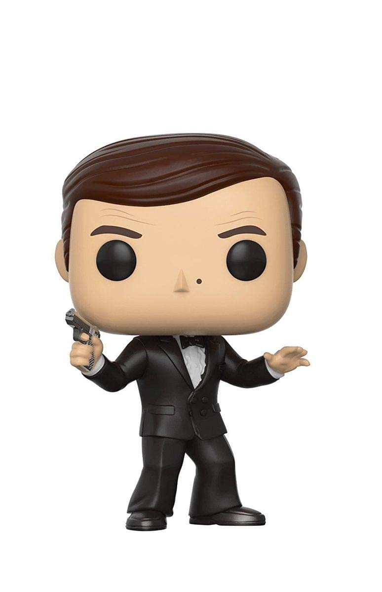 Funko Pop! Movies: James Bond Roger Moore Collectible Figure