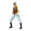 Papo "Riding Woman Fashion Figure, Blue