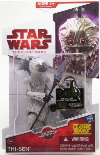 Star Wars 2009 Clone Wars Animated Action Figure CW No. 43 ThiSen