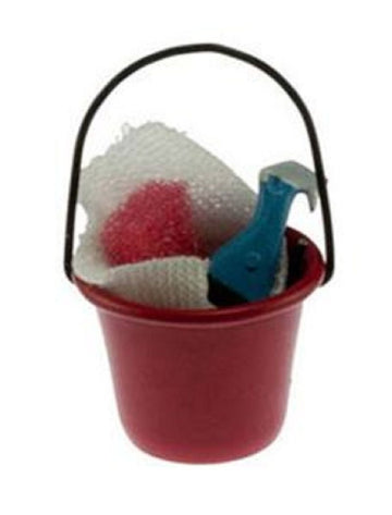 Dollhouse Miniature Soap Bucket