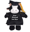 Made By Aliens Plush Stuffed Animal Toys 8 Inches Present Gifts for Graduation Day, Personalized Text, Name or Your School Logo on Gown, Best for Any