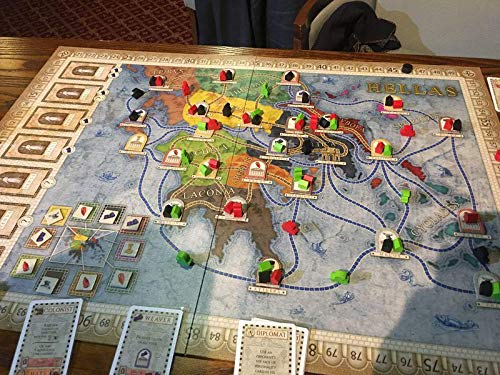 Rio Grande Games Concordia Venus Expansion Plus Base Game, Strategy Board Game for Two to Five Players