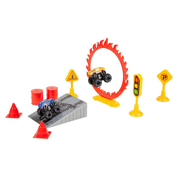 Nano Monster Power Launcher 12 Piece Playset