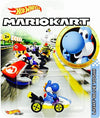 Hot Wheels Light-Blue Yoshi Mariokart Character Car Diecast 1:64 Scale