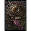 Fantasy North - Book of Fiends - Spell Book Series I - 100 Textured Matte TCG Card Sleeves - Fits Magic MTG Commander Pokemon and Other Card Games