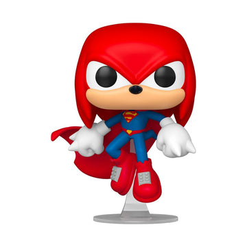 Funko Pop! Heroes: JLA & Sonic - Knuckles as Superman - Sonic + DC Comics - Collectable Vinyl Figure - Gift Idea - Official Merchandise - Toys for