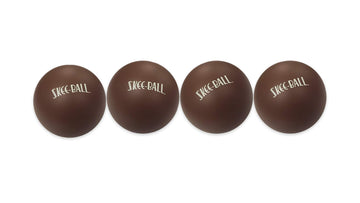 Skee-Ball Official Home Arcade Deluxe Replacement Game Balls - Authentic Arcade Play - Set of (4) 2.5 inch Diameter Wall-Safe Rubber Balls