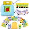 Talking Flash Cards for Toddlers 1 2 3 4 5 Year Olds, 224 Sight Words Montessori Language Learning Toys, Pocket Speech Therapy & Autism Sensory Toy