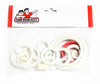 Game Room Guys Gottlieb Raven Pinball White Rubber Ring Kit
