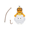 Nintendo Super Mario Lakitu 4” Articulated Figure with Fishing Pole