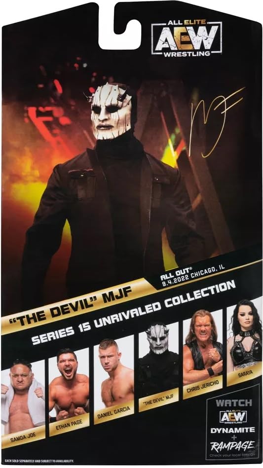 AEW MJF Unrivaled Series 15 - Jazwares Action Figure