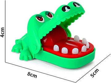 WaigN Green Crocodile Teeth Game for Crocodile Biting Finger Dentist Games, Mini Chomping Alligator Teeth Family Tabletop Party Decor Adult, Car