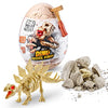 Robo Alive Dino Fossil Find - Stegosaurus by ZURU Excavate Dinosaur Fossils Digging Kit Collectible Toy with Slime, Multi-Color, Small