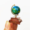 Miniature Globe, Dollhouse 1:12 Scale Globe, Tiny Terrestrial Globe Model, for Mini Dollhouse Decorating, Furniture DIY Decortion