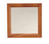 Dollhouse Miniature 1:12 Scale Walnut Mirror #T6770
