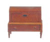 Dollhouse Miniature 1:12 Scale Walnut Lincoln Dome Chest #T6745