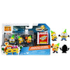 Minions Despicable Me 4-4 Figure Packs Party Bus Bunch | 2 inch Collectible Figures | Pack Has 3 Figures Visible Plus 1 Surprise Figure Hidden