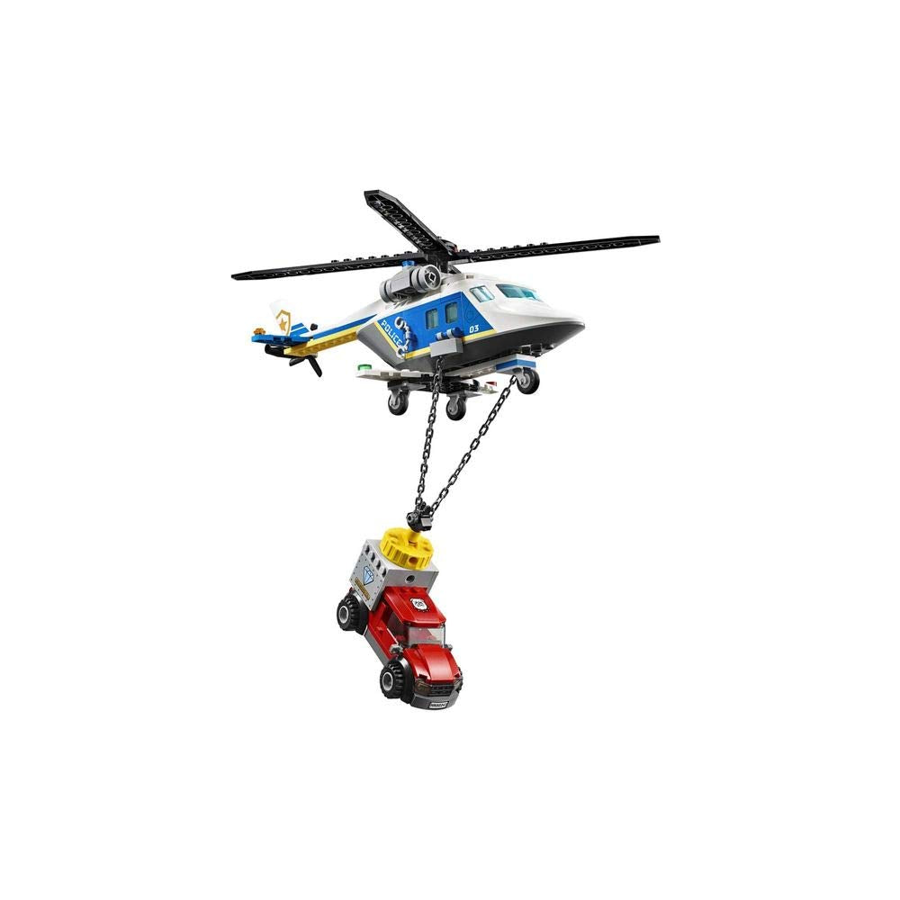 LEGO City Police Helicopter Chase 60243 Police Playset, Building Sets for Kids (212 Pieces)