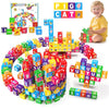 Magnetic Blocks for Toddlers 1-3, 1.4 inch Large Building Blocks Number ABC Learning Toys for 1 2 3 4 5+ Year Old Boys Girls Educational Montessori