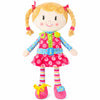 Snuggle Stuffs Sugar Snap Plush Learn to Dress Doll for Toddlers - 15" - Toys & Birthday Gifts for 2 Year Old Girls