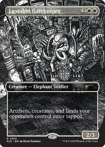 Magic: The Gathering Secret Lair Featuring: Kevin Eastman (Inks) Non-Foil Edition