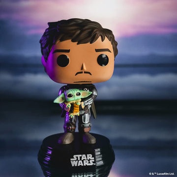 Funko POP! Star Wars: The Mandalorian - Mando Holding Child- Baby Yoda #461