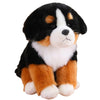JIANEEXSQ Realistic Bernese Mountain Dog Stuffed Animal, Lifelike Bernie Mountain Dog Plush Toy Doll, Birthday Gift Decor