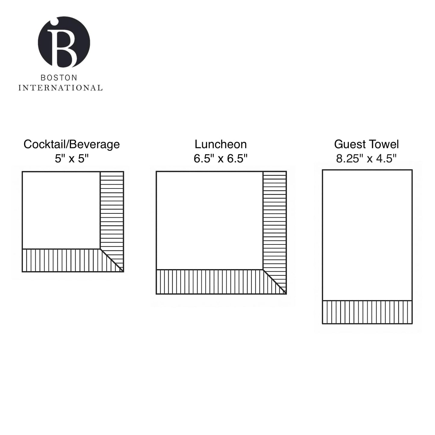 IHR Ideal Home Range Party Napkins Disposable 3-Ply Paper Lunch Napkin Pack, 6.5" x 6.5", The Carrot Patch, 20-Count