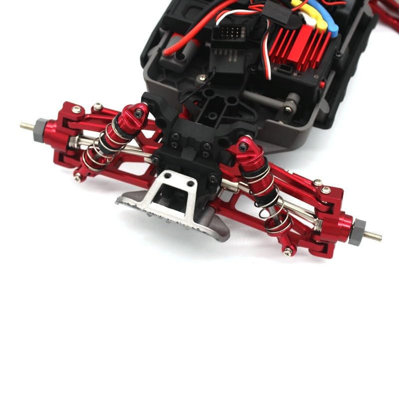for Hyper Go MJX H16BM H16GT H16DR 16207 16208 16209 16210 H16 H16E H16H H16P RC Car Metal Parts Wearing Suit RC Car Replacement Upgrade Aluminum
