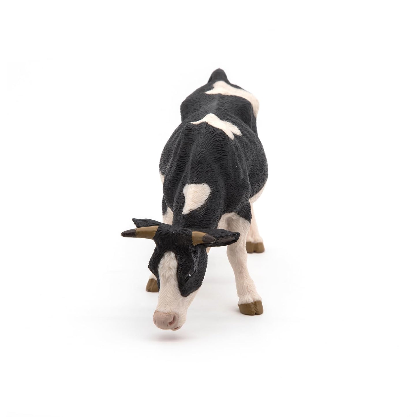 Papo "Grazing Black & White Cow Figure