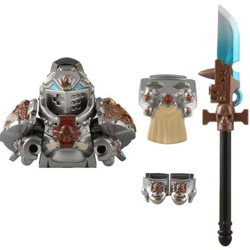 GoAssemb Sci-Fi Style Weapons and Armor Building Blocks Set, Military Soldier Equipment Accessories Sets Designed for Mini Figures, Perfect