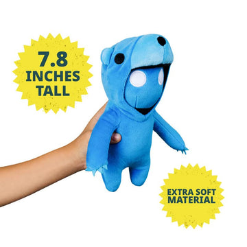 Gang Beasts Blue Bear Costume Plush 8" Gamer Character Soft Doll Figure