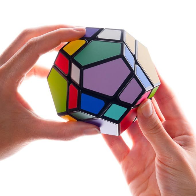 Meffert's Skewb Ultimate - The Original 12-Sided Brainteaser Puzzle Challenge from Recent Toys - Travel Friendly Fun for Ages 9 - Adult