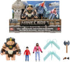 Mattel Minecraft Story Set with 3 Action Figures & 4 Accessories, A Well-Crafted Escape Figure Pack Inspired by A Minecraft Movie, Toy Collectible