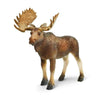 Safari Ltd. Bull Moose Figurine - Detailed 4.5" Plastic Model Figure - Fun Educational Play Toy for Boys, Girls & Kids Ages 3+