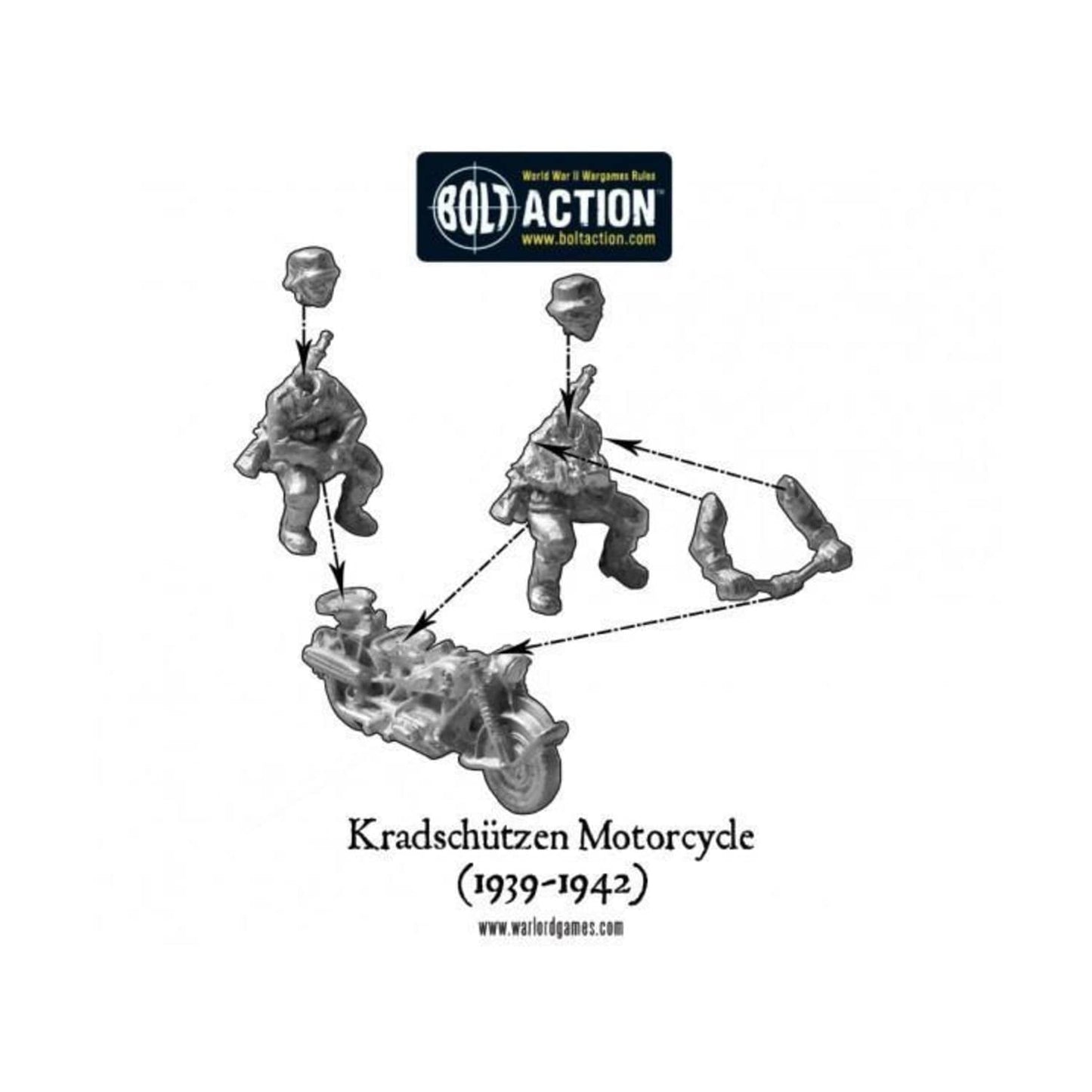 Afrika Korps Kradschutzen Motorcycle