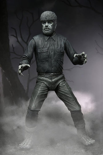 NECA - Universal Monsters Ultimate Wolf Man B&W 7" Figure
