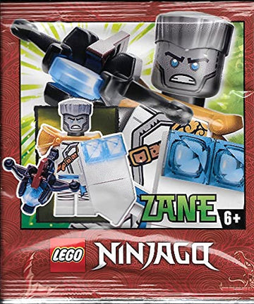 LEGO Ninjago: Zane Minifigure from Master of The Mountain with Bowcaster and Shield