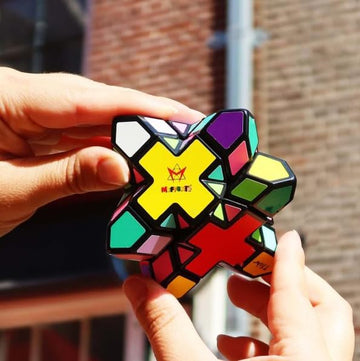 Meffert's Skewb Xtreme - The Original 10-Sided Diamond Brainteaser Puzzle Challenge from Recent Toys - Travel Friendly Fun for Ages 9 - Adult