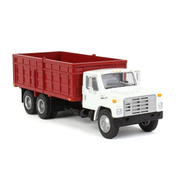 Spec Cast 1/64 1980’s International Tandem Axle Grain Truck with White Cab BAM-007
