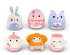 Squishmallows 2026 Easter Squad Bigfoot Teapot Bunny 5 Inch Mini Plush Doll, Set of 6