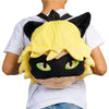 P.M.I. Miraculous Ladybug Plush School Backpack | One of Two 12-Inch-Tall Collectibles | Miraculous Ladybug Toys and Playable Plush Backpacks | Cat