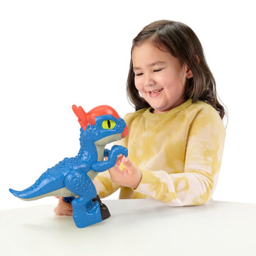 Fisher-Price Imaginext Jurassic World Dinosaur Toy Stygimoloch XL Poseable 10-Inch Figure for Pretend Play Kids Ages 3+ Years