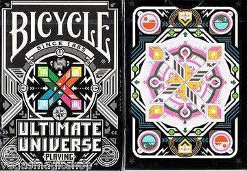 Bicycle Ultimate Universe Colored Playing Cards Deck Poker Size for Kids and Adults, Cool Playing Cards