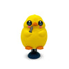 Duck with Knife Dashboard Dancer - Hilarious Bobblehead Angry Duck Holding a Knife - Funny Car Dashboard Toy - Soft Plastic w/ Adhesive Pad - Cute