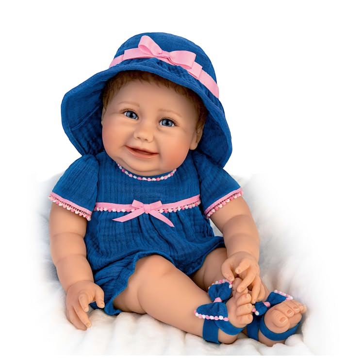 The Ashton-Drake Galleries Poseable Baby Doll is Ready for Your Afternoon Adventures