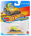 Hot Wheels RacerVerse Car: Mike Wazowski (Monsters Inc.) - Green, 6.5 Inches, Unisex, Ages 3+