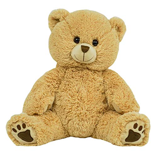 Stuffems Toy Shop Record Your Own Plush 16 inch Brown Bear - Ready to Love in A Few Easy Steps